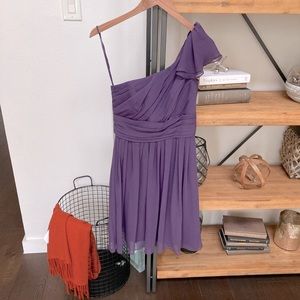 Priscilla of Boston Purple Bridesmaid Dress